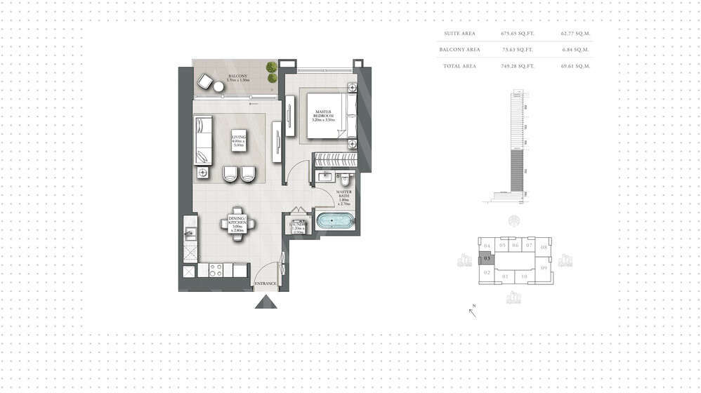 Compre 5060 apartamentos  - Dubai, EAU — imagen 17