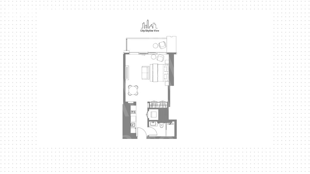 Stüdyo daireler satılık - Dubai - $375.200 fiyata satın al – resim 1