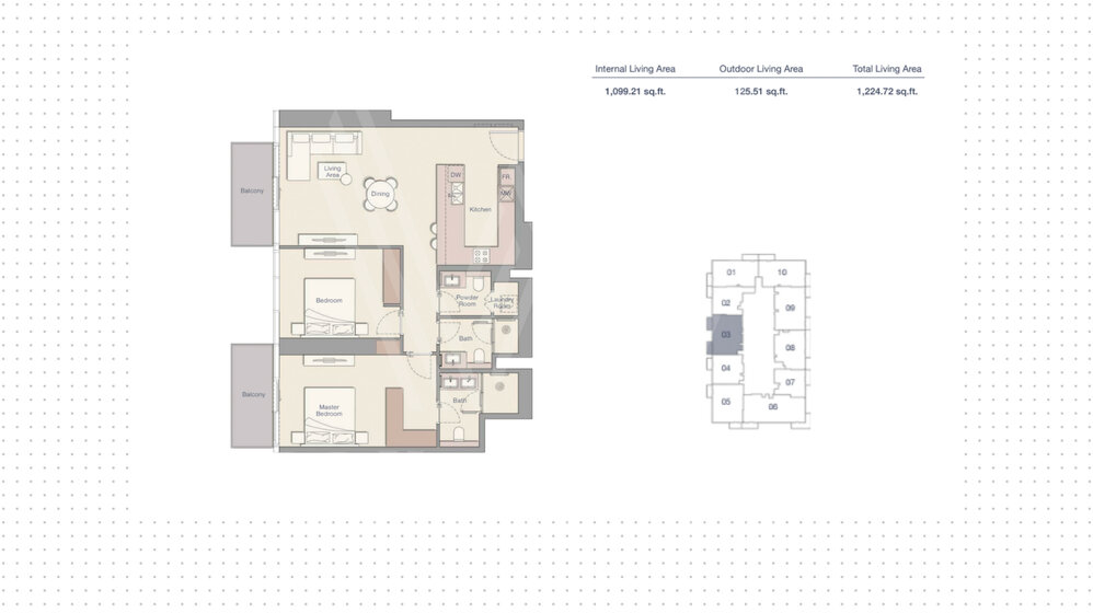 Immobilie kaufen - 2 Zimmer - VAE – Bild 18