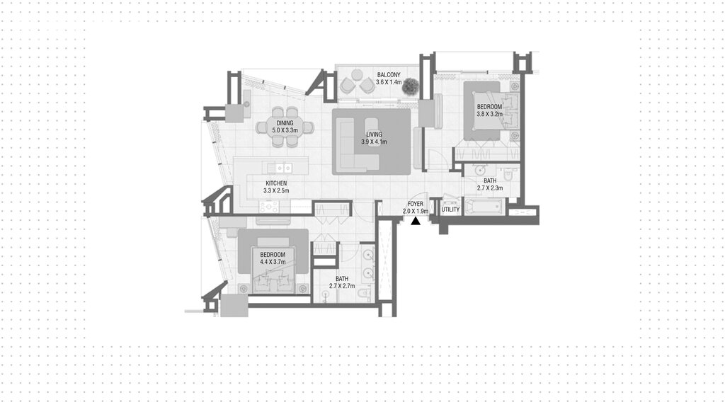 Apartamentos a la venta - Dubai - Comprar para 841.400 $ — imagen 1