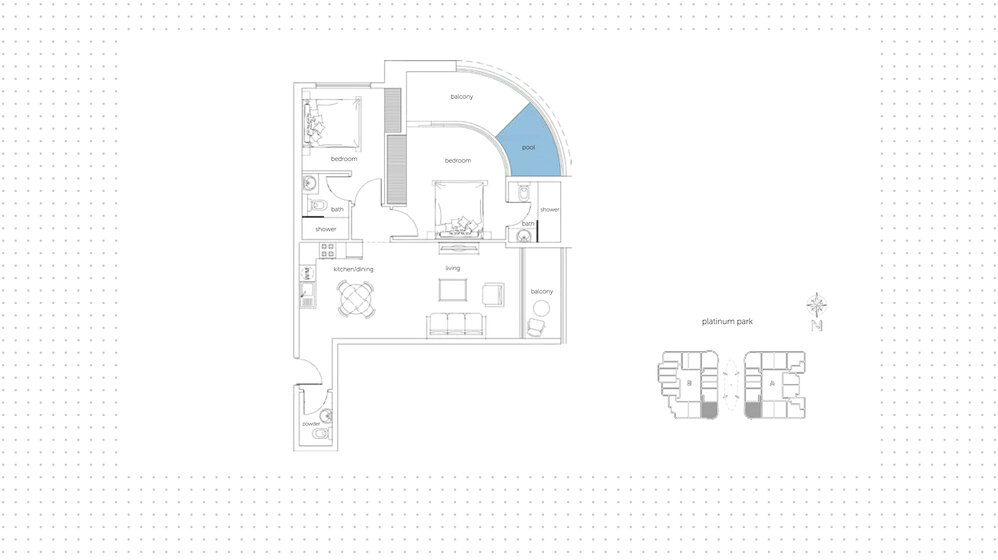 Купить недвижимость - 2 комнатные - Dubai Science Park, ОАЭ - изображение 1