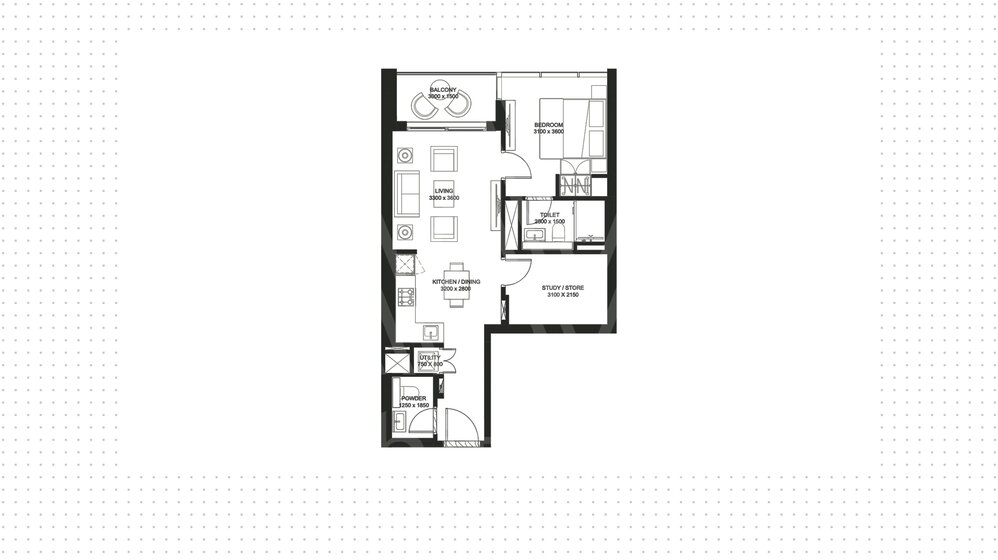 1411 stüdyo daire satın al - 1 odalı - BAE – resim 21