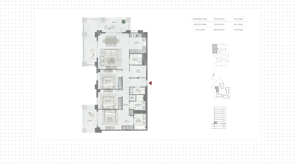 Apartments zum verkauf - Dubai - für 1.280.653 $ kaufen – Bild 18