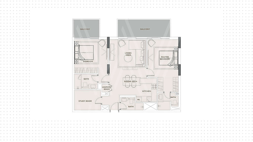 6 Wohnungen kaufen  - 2 Zimmer - Jumeirah Village Circle, VAE – Bild 17