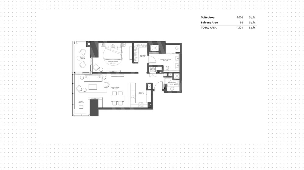 4913 stüdyo daire satın al - Dubai şehri, BAE – resim 1