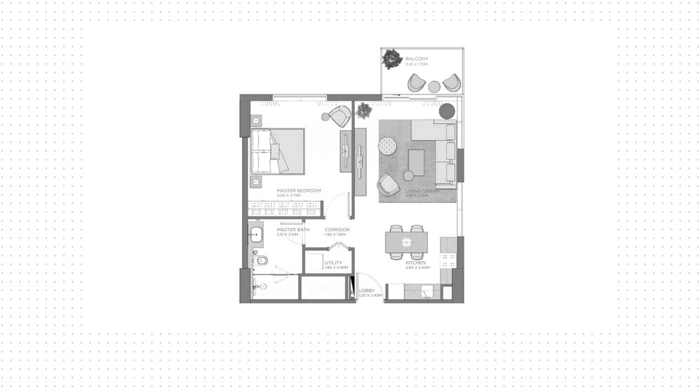 Апартаменты на продажу - Дубай - Купить за 708 446 $ - изображение 22
