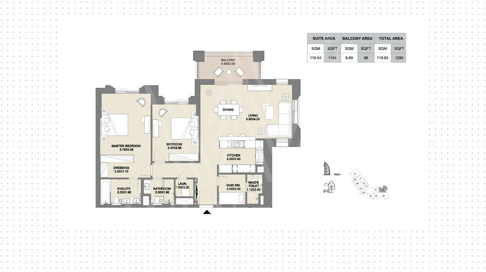 Acheter un bien immobilier - 2 pièces - Émirats arabes unis – image 25