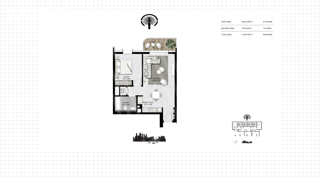 Apartments zum verkauf - für 849.600 $ kaufen – Bild 1