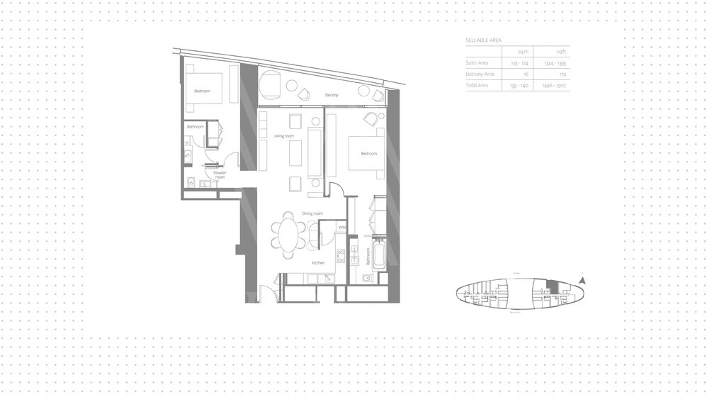 Купить 39 апартаментов - 2 комнатные - JBR, ОАЭ - изображение 9