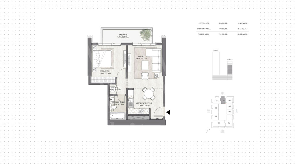 Apartments zum verkauf - für 735.200 $ kaufen – Bild 1