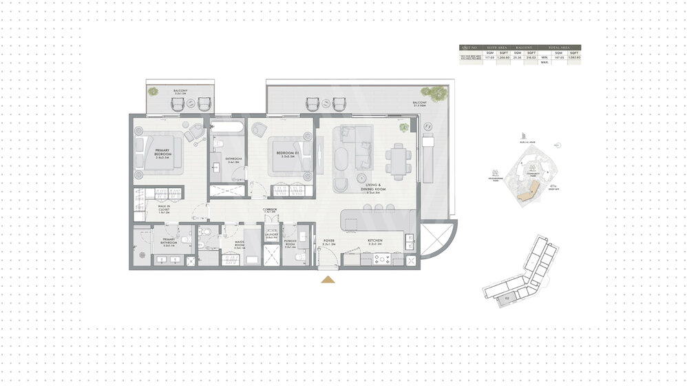 Acheter un bien immobilier - 2 pièces - Dubai, Émirats arabes unis – image 9