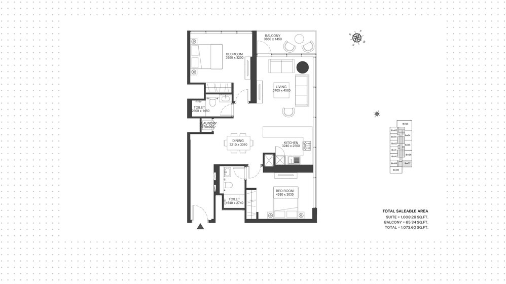 Compre una propiedad - 2 habitaciones - EAU — imagen 21