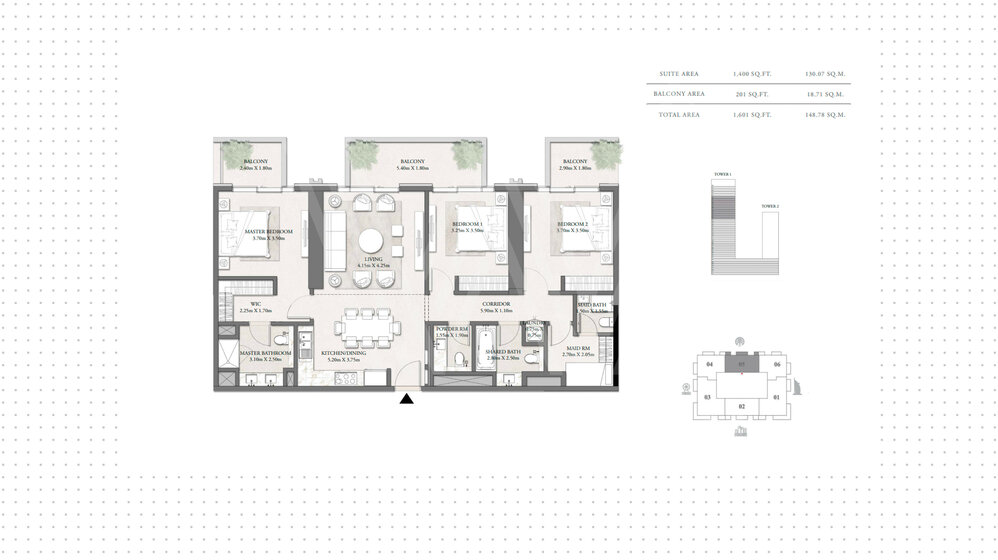 Купить 217 апартаментов - Emaar Beachfront, ОАЭ - изображение 18