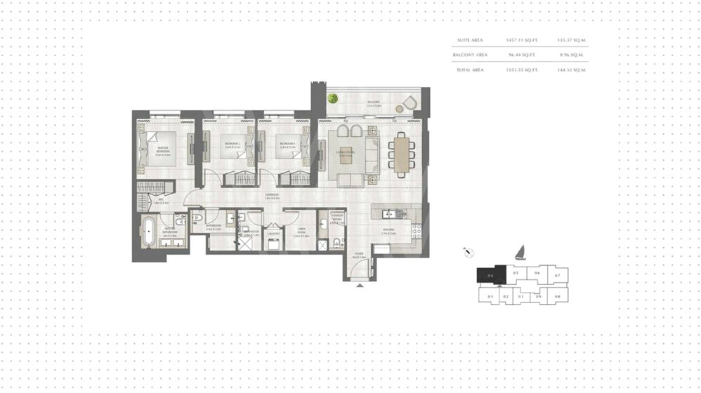 4913 stüdyo daire satın al - Dubai şehri, BAE – resim 17