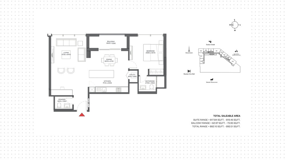 Immobilie kaufen - 1 Zimmer - MBR City, VAE – Bild 13