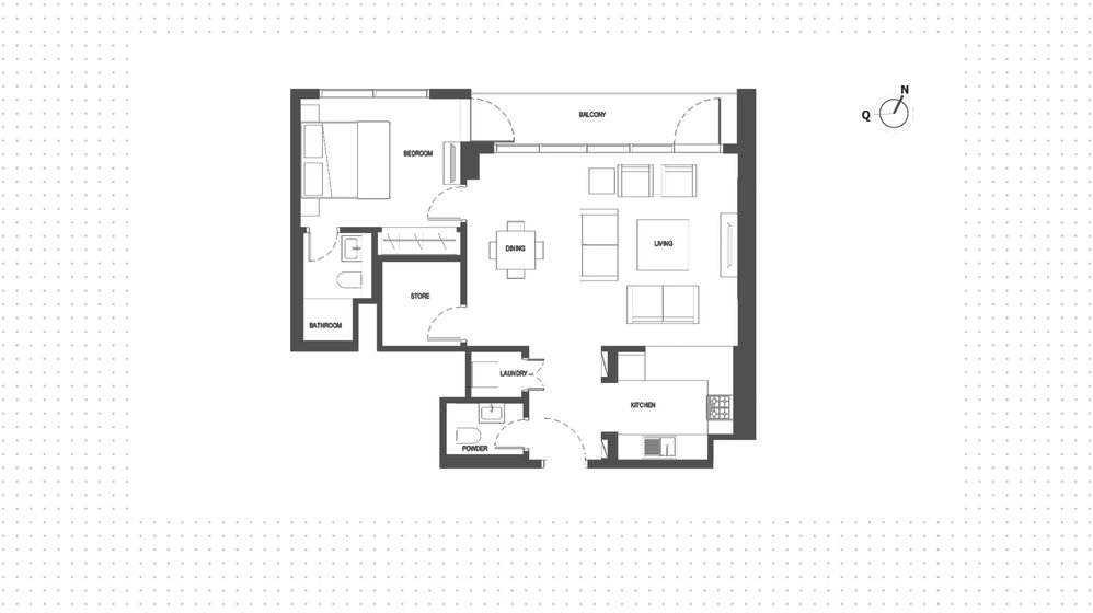 Compre una propiedad - 1 habitación - MBR City, EAU — imagen 13