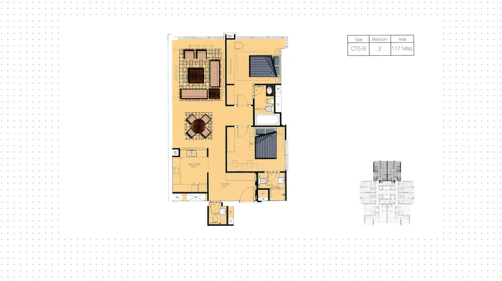 Compre una propiedad - 2 habitaciones - EAU — imagen 33