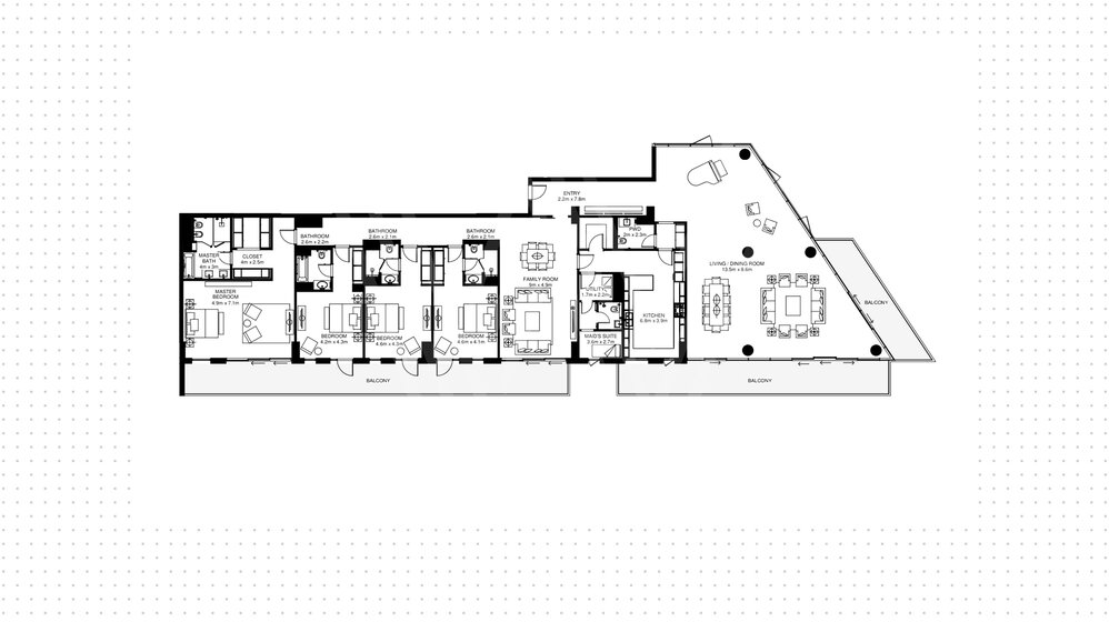 545 stüdyo daire satın al - Abu Dabi, BAE – resim 9