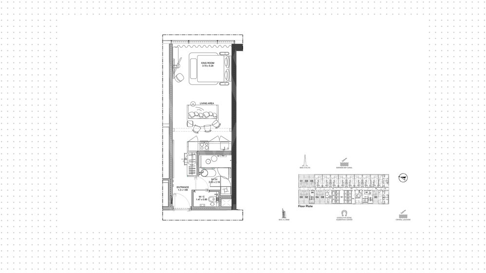 Stüdyo daireler satılık - Dubai - $394.800 fiyata satın al – resim 19