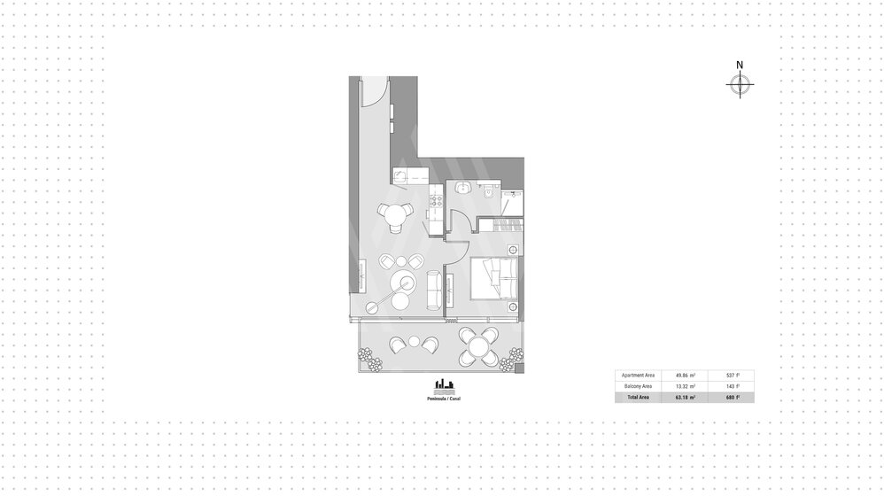 Compre 196 apartamentos  - 1 habitación - Business Bay, EAU — imagen 25