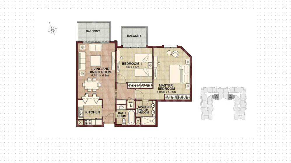 Compre 192 apartamentos  - Yas Island, EAU — imagen 12