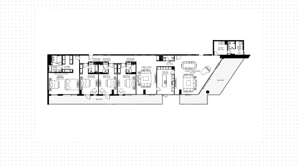 Apartamentos a la venta - Abu Dhabi - Comprar para 5.173.600 $ — imagen 1