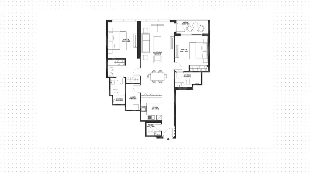 Compre una propiedad - 2 habitaciones - EAU — imagen 17