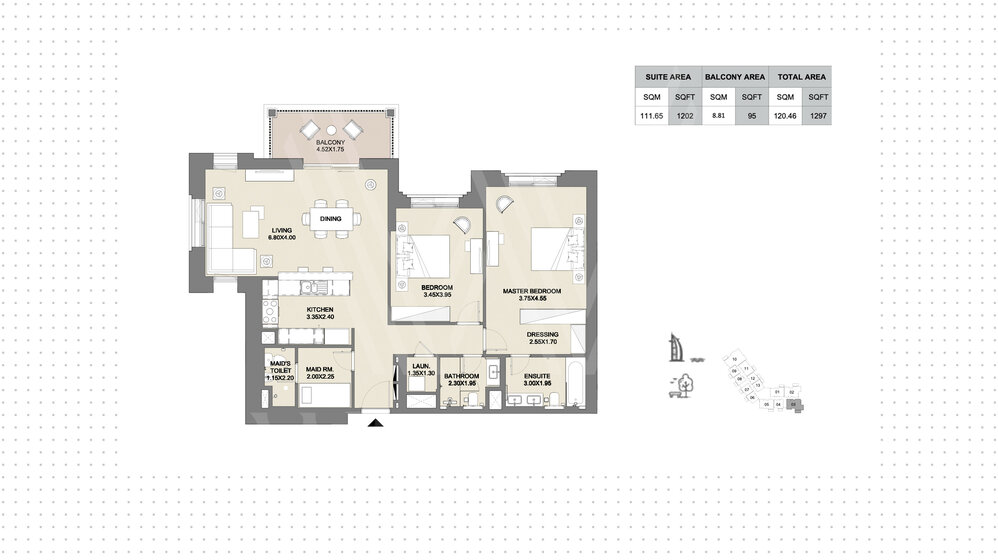 4913 stüdyo daire satın al - Dubai şehri, BAE – resim 13