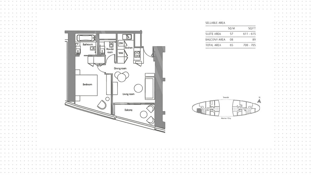 Acheter 149 appartements - JBR, Émirats arabes unis – image 25