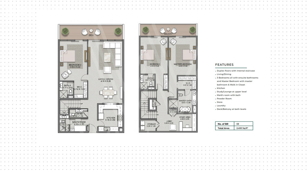 Ikiz villa satılık - Abu Dabi - $789.700 fiyata satın al – resim 1