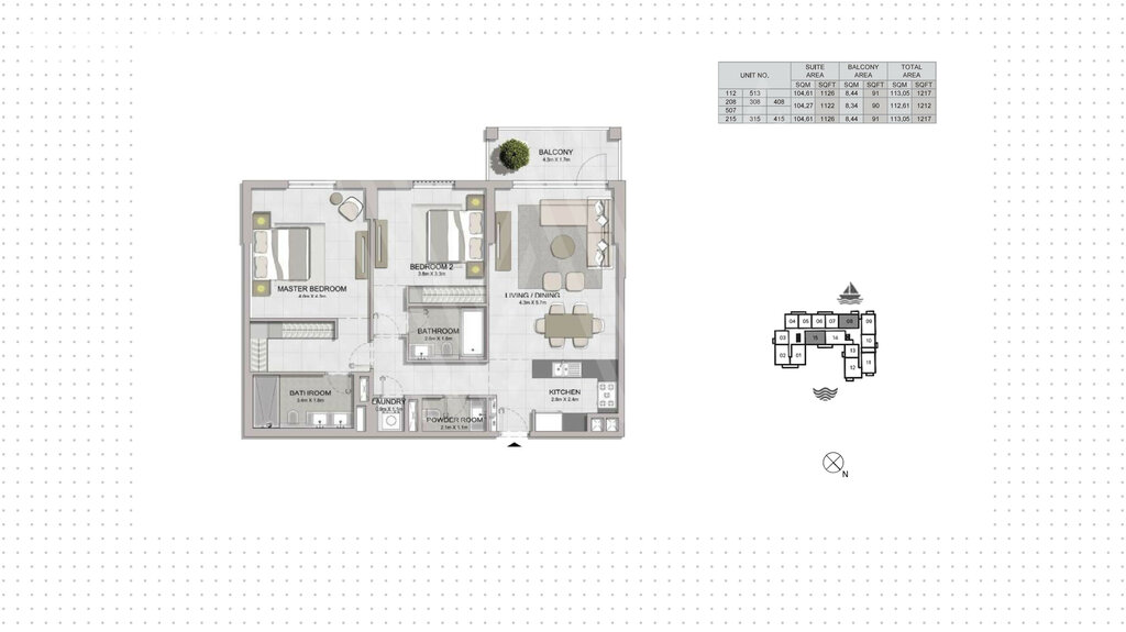 Apartamentos a la venta - Comprar para 1.143.600 $ — imagen 1