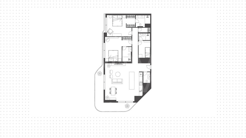 1127 stüdyo daire satın al - 2 odalı - BAE – resim 5