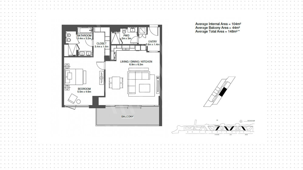 Compre una propiedad - 1 habitación - Abu Dhabi, EAU — imagen 22