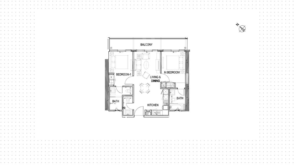 Купить 40 апартаментов - 2 комнатные - Al Safa, ОАЭ - изображение 1