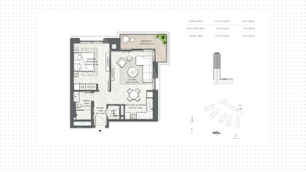 46 stüdyo daire satın al - 1 odalı - Dubai Creek Harbour, BAE – resim 9