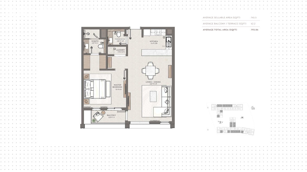 Apartamentos a la venta - City of Dubai - Comprar para 291.400 $ — imagen 1