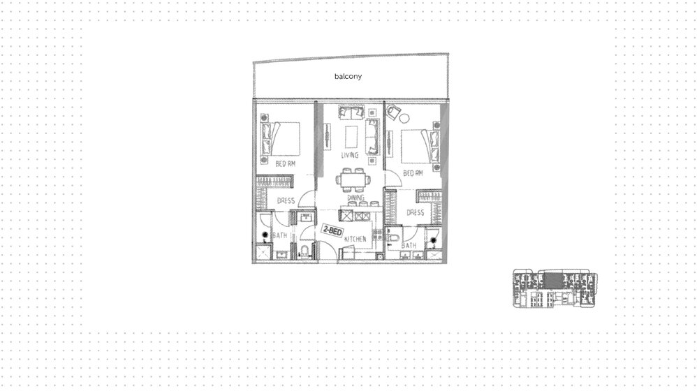 84 stüdyo daire satın al  - 2 odalı - Dubai Marina, BAE – resim 9