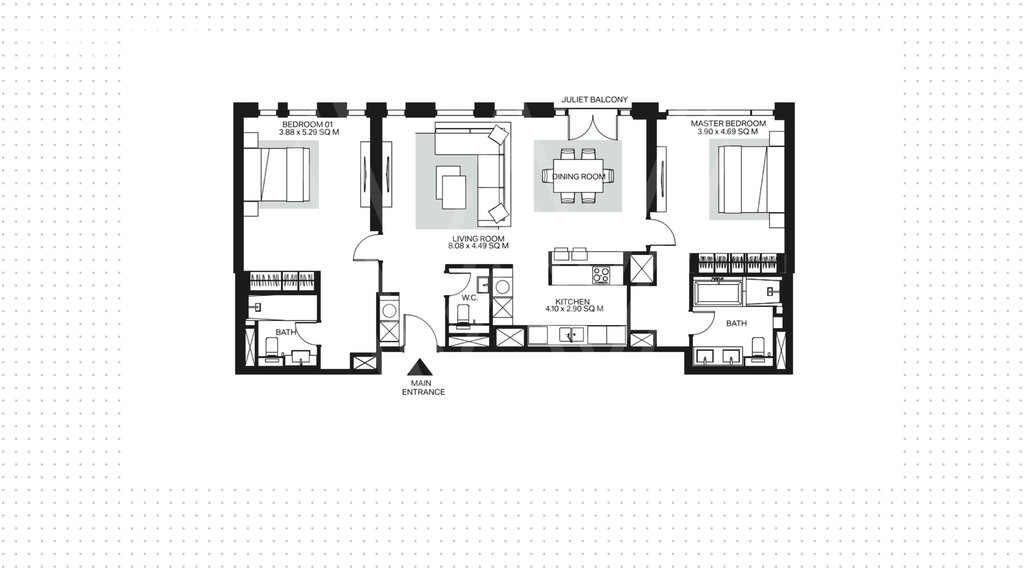 Apartamentos a la venta - Comprar para 2.083.000 $ — imagen 1