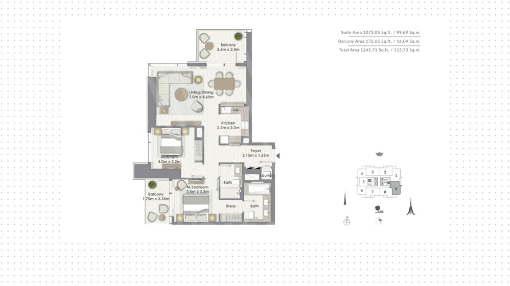 Compre 4954 apartamentos  - Dubai, EAU — imagen 21