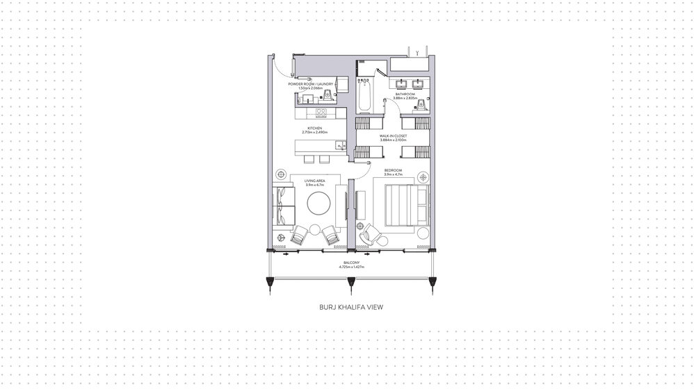 Immobilie kaufen - 1 Zimmer - Business Bay, VAE – Bild 21