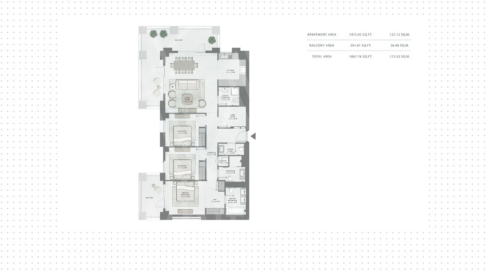 Stüdyo daireler satılık - Dubai - $1.354.000 fiyata satın al – resim 14