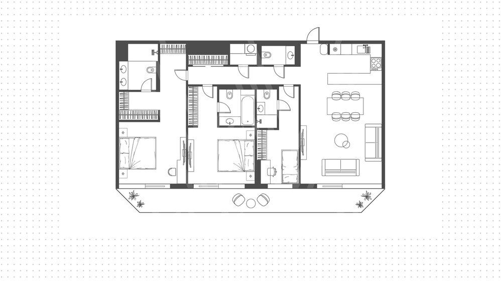 Immobilie kaufen - 2 Zimmer - VAE – Bild 5