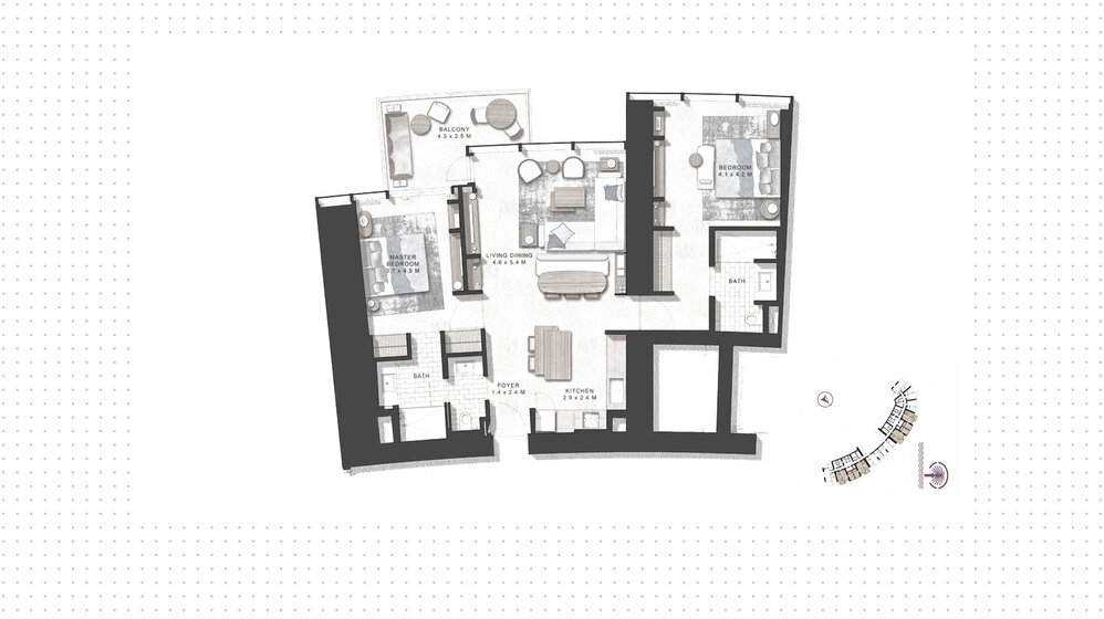 Buy 39 apartments  - Dubai Media City, UAE - image 26