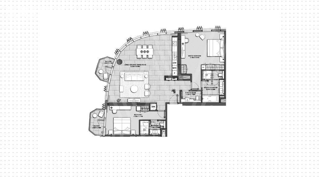 Apartments zum verkauf - Dubai - für 1.633.800 $ kaufen – Bild 1