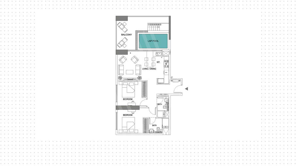 Compre 5080 apartamentos  - Dubai, EAU — imagen 9