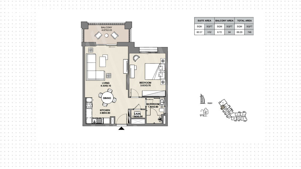 Apartments zum verkauf - für 585.400 $ kaufen – Bild 1