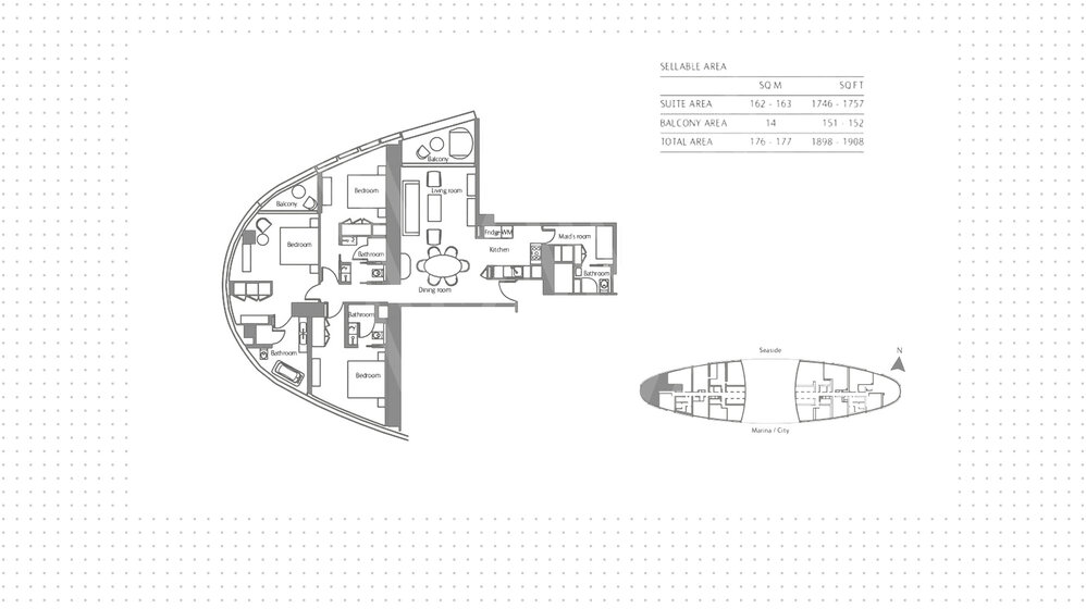 Compre 4910 apartamentos  - Dubai, EAU — imagen 13