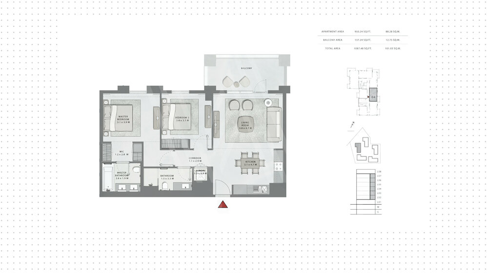 Apartamentos a la venta - Dubai - Comprar para 685.000 $ — imagen 18