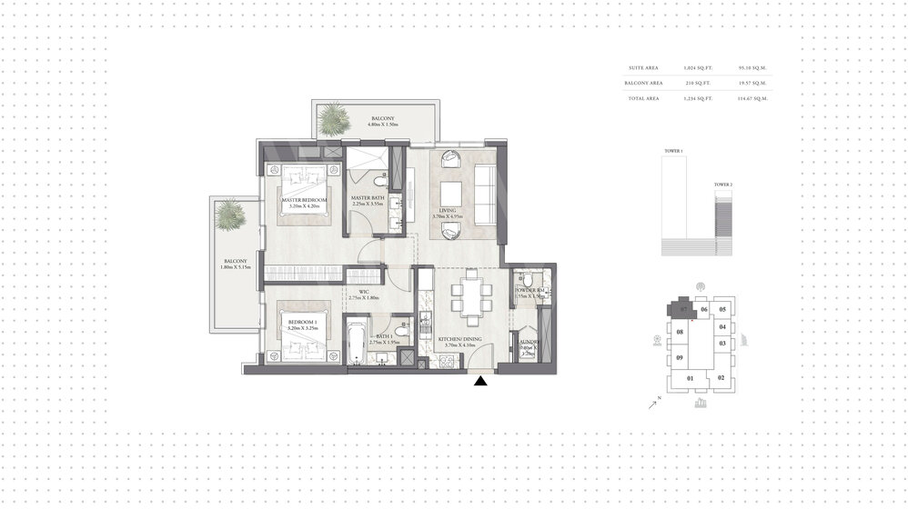 4910 stüdyo daire satın al - Dubai şehri, BAE – resim 17