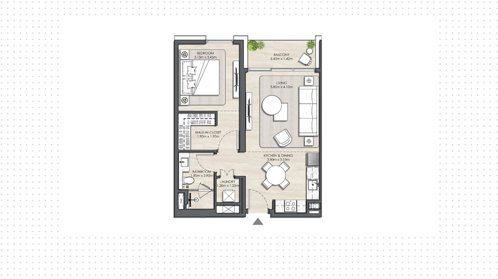 Апартаменты на продажу - Дубай - Купить за 503 700 $ - изображение 18